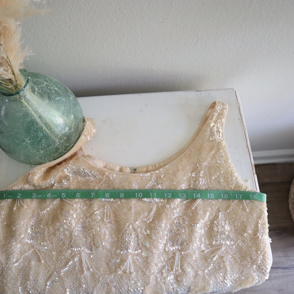 Vintage Belle Jacob beaded and sequin tank top - Picture 13 of 15
